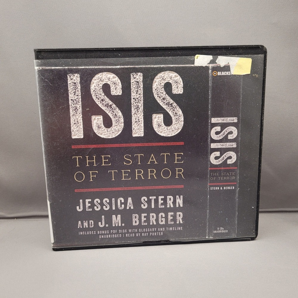 ISIS: The‎ State of Terror (Audiobook CD, 2015) Jessica Stern - Ex-Library
